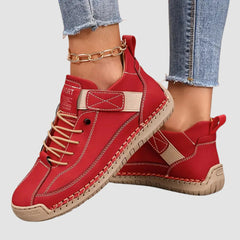 Leona – Black Casual Comfort Walking Shoes