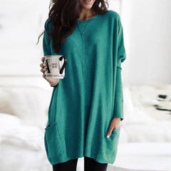 Yvonne - Long Sleeve Dress With Pockets