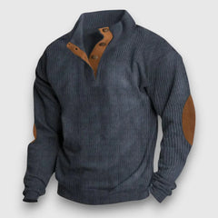 Hudson - Ribbed Sweater With Buttons