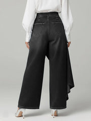 Madeline – Modern Elegance Denim Skirt-Pants