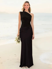 Gabrielle – One-Shoulder Elegant Evening Gown