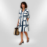 Claire – Metro Chic Shirt Dress