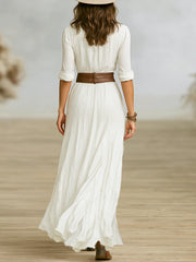 Freya – Button-Down Maxi Dress