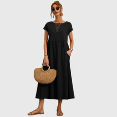 Harper – Easy Flow Midi Dress