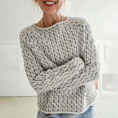 Sabrina – Relaxed Textured Knit Sweater