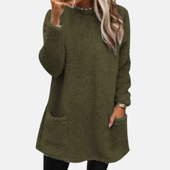 Isabel – Cozy Fleece Long Sweatshirt