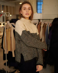 Sabrina – Modern Elegance Knit Sweater