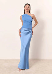 Gabrielle – One-Shoulder Elegant Evening Gown