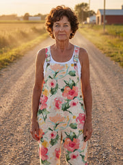 Jose | Soft Floral Jumpsuit