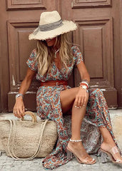 Tahlee™ - Elegant Bohemian Maxi Dress