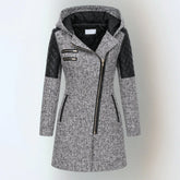 Kensley – Modern Edge Hooded Zip Coat