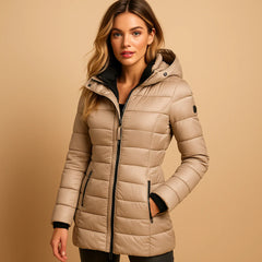 Lucia – Quilted Hooded Winter Coat
