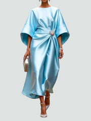 Isabel – Luxe Draped Evening Dress