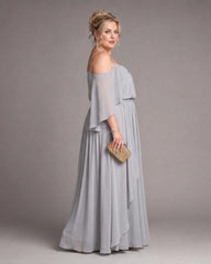 Aurevina | Cold Shoulder Top And Flowing Maxi Skirt Set