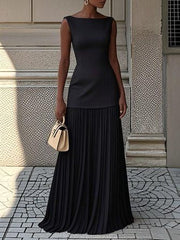 Juliet – Timeless Elegance Sleeveless Maxi Dress