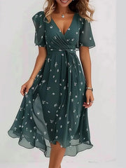 | Summer Dress With Belly Cover
