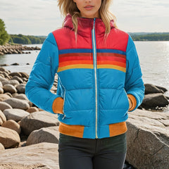 Jessica – Retro Puffer Jacket