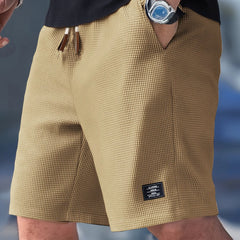 Ryan – Classic Textured Summer Shorts