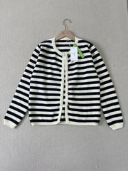 Mylah | Elegant Striped Cardigan