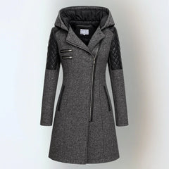Kensley – Modern Edge Hooded Zip Coat