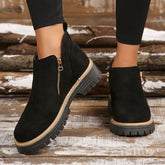 Olivia – Urban Ease Zip Ankle Boots