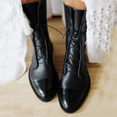 Mila – Elegant Lace-Up Ankle Boots