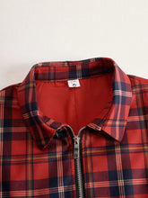 Elegant Long Sleeve Plaid Dress - Perfect Blend Of Classic And Contemporary