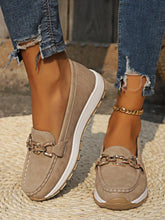 Flat Buckle Loafers
