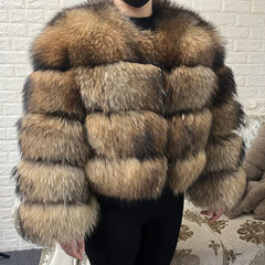 Madison – Luxe Glam Statement Fur Jacket