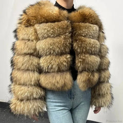 Madison – Luxe Glam Statement Fur Jacket