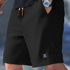 Ryan – Classic Textured Summer Shorts