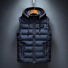 Lucas – Hooded Puffer Vest