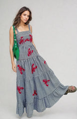 The Coastal Charm Maxi Dress