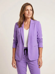 Ines | Notch Collar Relaxed Tailored Suit
