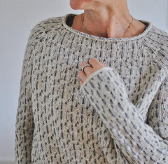 Sabrina – Relaxed Textured Knit Sweater