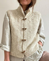 STACY - SOPHISTICATED SLEEVELESS KNIT VEST
