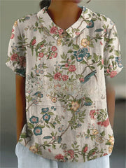 Devika | Floral Pattern Blouse