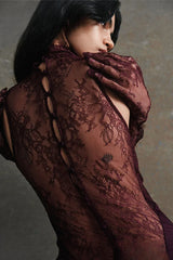 Lillian – Sultry Lace Elegance Evening Dress