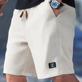 Ryan – Classic Textured Summer Shorts