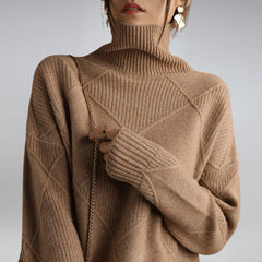 Kate – Elegant Turtleneck Sweater
