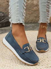 Elena – Classic Suede Comfort Loafers