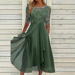 Evelyn – Graceful Elegance Lace Evening Dress