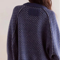 Women'S Long Sleeve Round Neck Sweater
