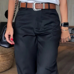 Clara – Classic Tapered Trousers