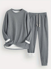 Riley – Cozy Fleece-Lined Lounge Set