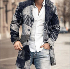 Mason – Classic Tailored Button-Up Overcoat