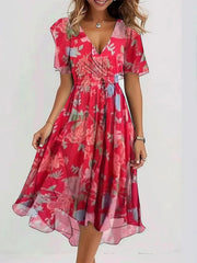 | Summer Dress With Belly Cover