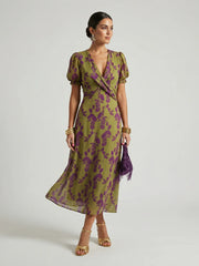 Virel | Relaxed Floral Midi Dress