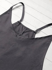 Casual Dungaree Jumpsuit With Large Pockets
