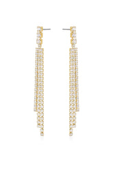 The Moment Crystal Dangle Earrings
